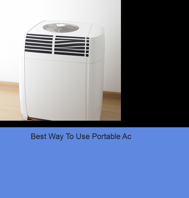 Best Way To Use Portable Ac
